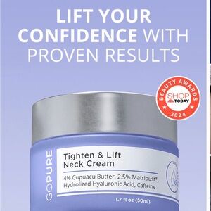 GOPURE Neck Firming Cream - Anti-Aging Neck Cream